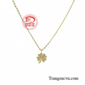Dây chuyền nữ vàng tây sang trọng