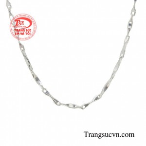 Dây chuyền bạc nữ tính