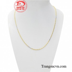 Dây chuyền nữ vàng thanh nhã toát lên vẻ đẹp thanh lịch, dịu dàng cho người đeo