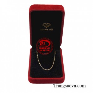 Dây chuyền nữ vàng thanh nhã