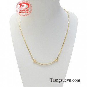 Dây liền mặt hạnh phúc là món quà nhỏ xinh xắn mà vô cùng tinh tế 