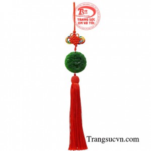 Dây treo ô tô long phụng được thiết kế sang trọng với hai đầu dây treo vừa mềm mại về chắc chắn