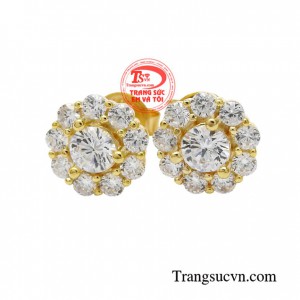 Hoa tai tỏa sáng mang đến vẻ đẹp trang nhã, duyên dáng cho người đeo