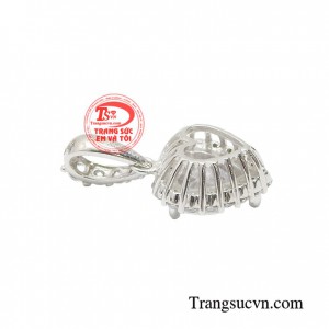 Mặt dây trái tim kiêu sa