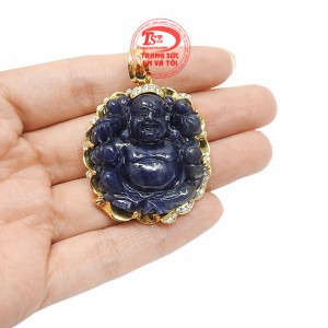 Mặt phật bọc vàng may mắn