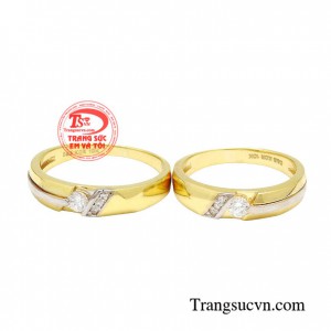 Khi đeo nhẫn vào tay nó thể hiện sự nghiêm túc, chân thành