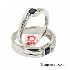 Nhẫn cưới vàng đẹp sang trọng kinh tế cho đôi bạn trẻ