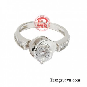 Nhẫn nữ vàng tây dành cho phái đẹp phù hợp làm quà tặng sinh nhật hoặc trong các dịp ý nghĩa