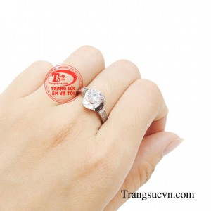 Nhẫn nữ vàng tây dành cho phái đẹp phù hợp làm quà tặng sinh nhật