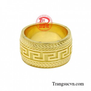 Nhẫn nam kim cương tài lộc ngoài việc thể hiện đằng cấp, nó còn mang ý nghĩa quyền lực, khẳng định bản thân