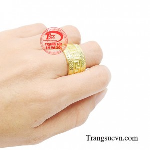 Nhẫn nam kim cương tài lộc ngoài việc thể hiện đằng cấp, nó còn mang ý nghĩa quyền lực khẳng định bản thân