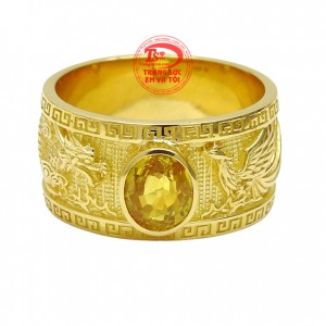 Đá sapphire vàng là viên đá của hoàng gia tượng trưng cho sự giàu sang và quyền quý