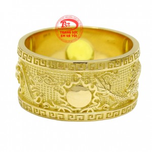 Nhẫn nam sapphire long phượng sum vầy