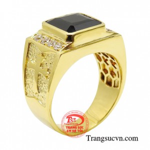 Nhẫn nam sapphire thăng tiến mang lại sự thịnh vượng và giúp duy trì những thành tựu trong cuộc sống