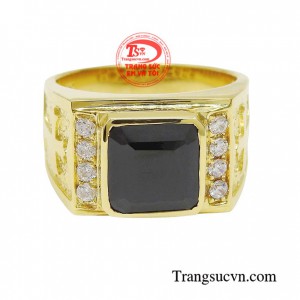 Nhẫn nam sapphire thăng tiến là sản phẩm mà quý ông nào cũng muốn sở hữu