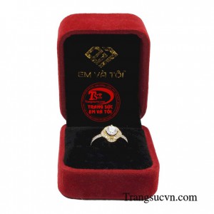 Nhẫn nữ vàng tây dành cho phái đẹp phù hợp làm quà tặng sinh nhật hoặc trong các dịp ý nghĩa