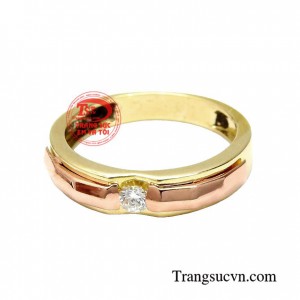 Nhẫn nữ vàng tây dành cho phái đẹp phù hợp làm quà tặng sinh nhật hoặc trong các dịp ý nghĩa