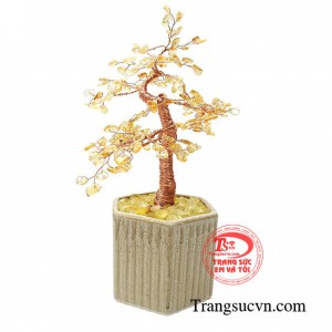 Thạch anh vàng được coi là viên đá của sự thịnh vượng vì thế trong giới kinh doanh thường muốn sử dụng loại đá này để thu hút nhiều tài lộc và may mắn