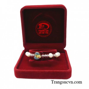 Chuỗi tay ngọc trai công giáo