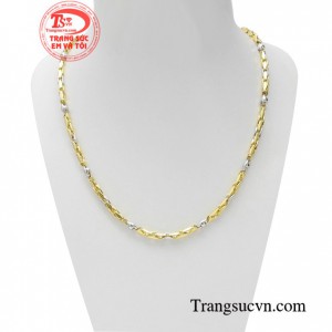 Dây chuyền thành đạt mang đến sự lịch lãm chỉn chu đến cho phái mạnh