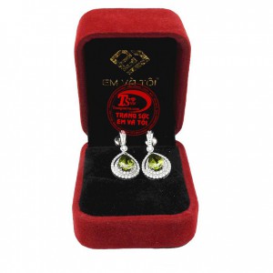 oa tai peridot kiêu sa thuộc là sản phẩm rất được ưa chuộng trong giới trang sức