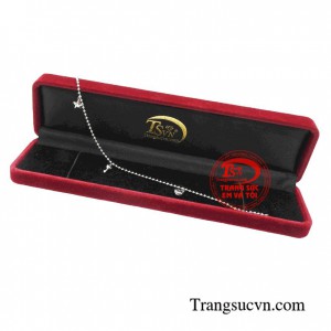 Lắc chân vàng 18k