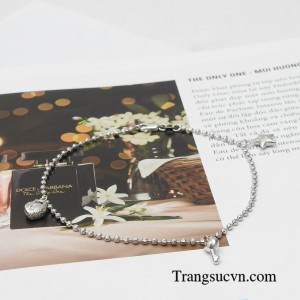 Lắc chân vàng Italy bền đẹp, sáng bóng