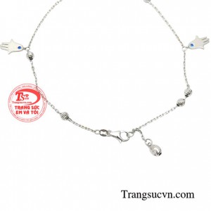 Lắc chân vàng 18k