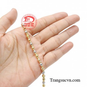 Lắc tay thanh lịch Italy 18k