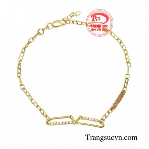 Lắc tay vàng tây dành cho phái đẹp