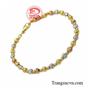 Lắc tay vàng tây dành cho phái đẹp