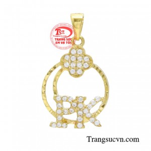 Mặt dây nữ thanh lịch hoàn thiện vẻ đẹp của người phụ nữ. 