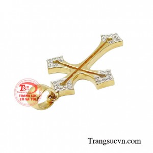 Mặt dây thánh giá sang trọng được thiết kế công nghệ 3D mới