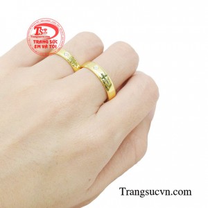 Nhẫn Cưới Vàng 18k