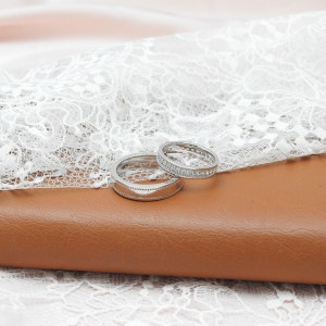 Nhẫn Cưới Vàng Trắng