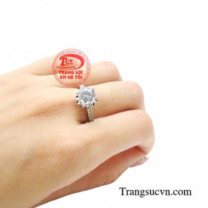 Nhẫn Nữ Vàng 18K