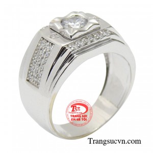 Nhẫn nam nhập khẩu thời thượng trở thành xu hướng được nam giới đặc biệt yêu thích. 