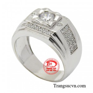 Chiếc nhẫn chính là yếu tố giúp hình ảnh của phái mạnh tăng thêm phong độ, sức hấp dẫn trong mắt người đối diện. 