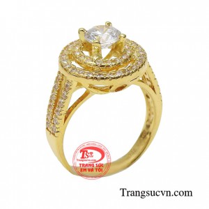 Nhẫn nữ cát tường luôn gây được ấn tượng với phái đẹp bởi vẻ bề ngoài nhẹ nhàng, tinh xảo