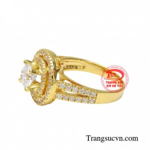 Nhẫn Nữ Vàng 18K