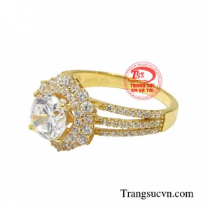 Nhẫn Nữ Vàng 18K