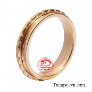 Nhẫn nữ vàng hồng kiêu sa chính là bí kíp để nâng tầm phong cách cho mọi cô gái.