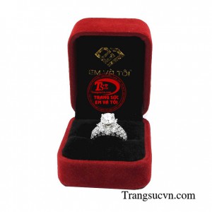 Nhẫn Nữ Vàng 18K
