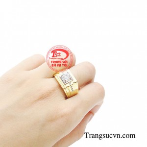 Nhẫn vàng quyền lực sẽ giúp bạn tạo dựng một ngoại hình chỉn chu, bảnh bao hơn trong mắt mọi người