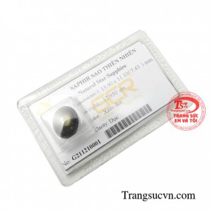 Đá saphir đen được biết đến là phiên bản quý hiếm nhất của saphir