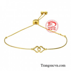 Vòng tay đẹp thanh lịch nổi bật với vẻ đẹp dịu dàng nữ tính được các chị em yêu thích