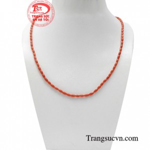 Chuổi cổ san hô may mắn đem lại sự may mắn xua đuổi những điều xui xẻo giúp cho người đeo