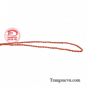 Chuổi cổ san hô may mắn đem lại sự may mắn xua đuổi những điều xui xẻo giúp cho người đeo