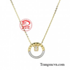 Dây chuyền nữ vàng tây sang trọng