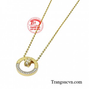 Dây chuyền nữ sáng bóng